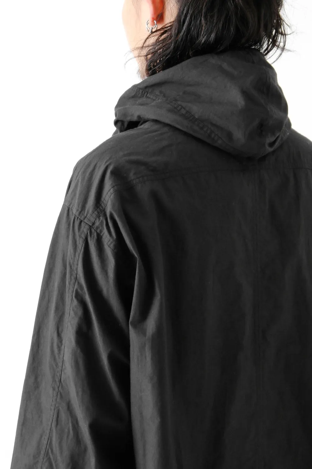 40/-  Organic Cotton Big Silhouette Parka