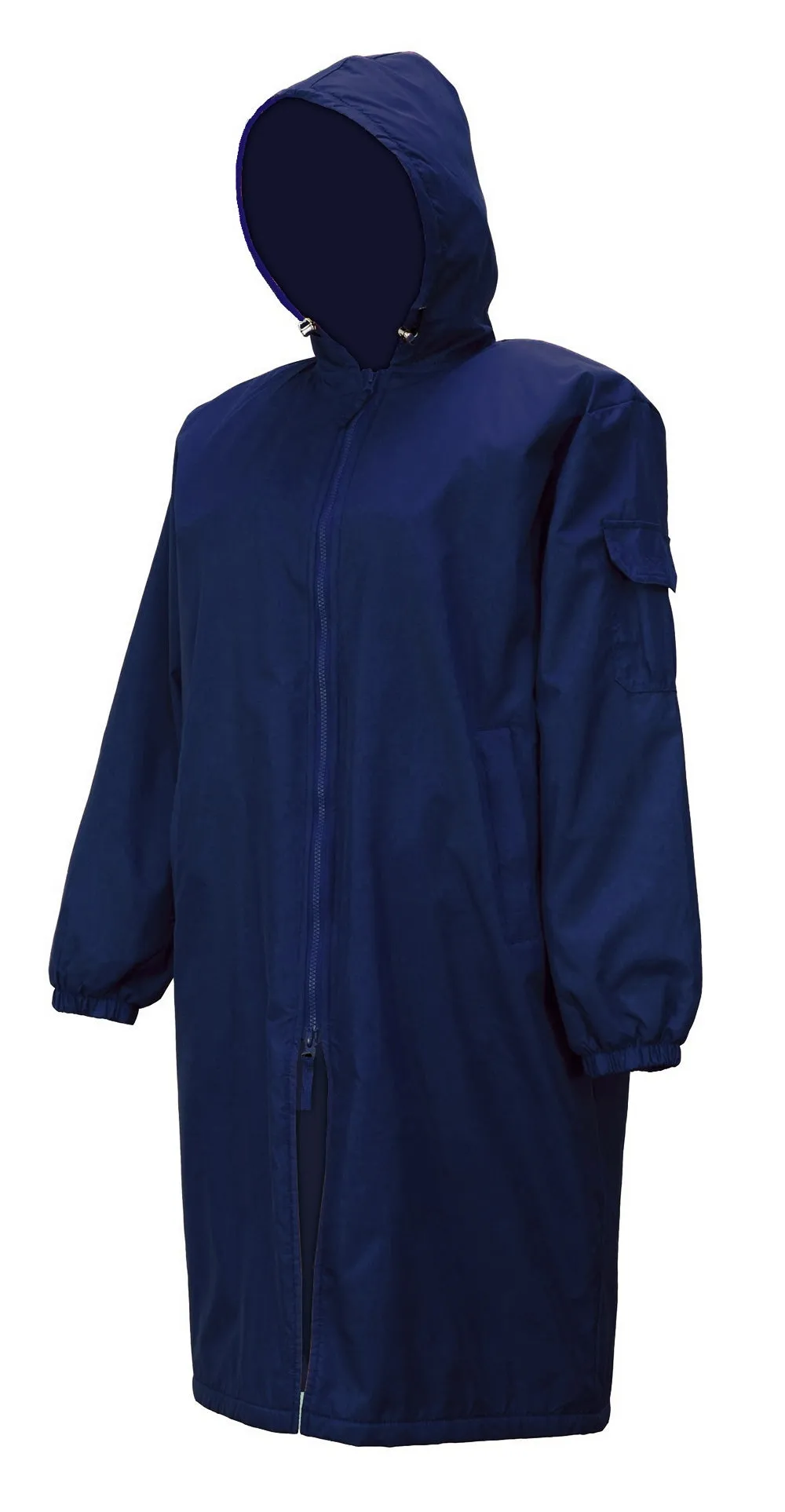 Adoretex Unisex Water Resistant Swim Parka for Adults and Kids Navy Lining (PK005)