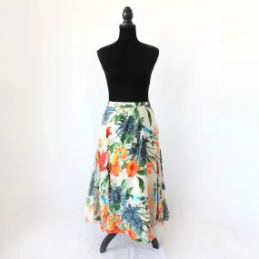 Alice   Olivia floral print midi skirt