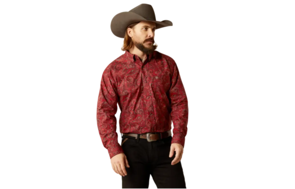 ARIAT MEN'S JAYDON BUTTON DOWN SHIRT