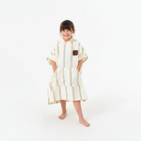 Baja Stripe Extra-Warm Kids Poncho