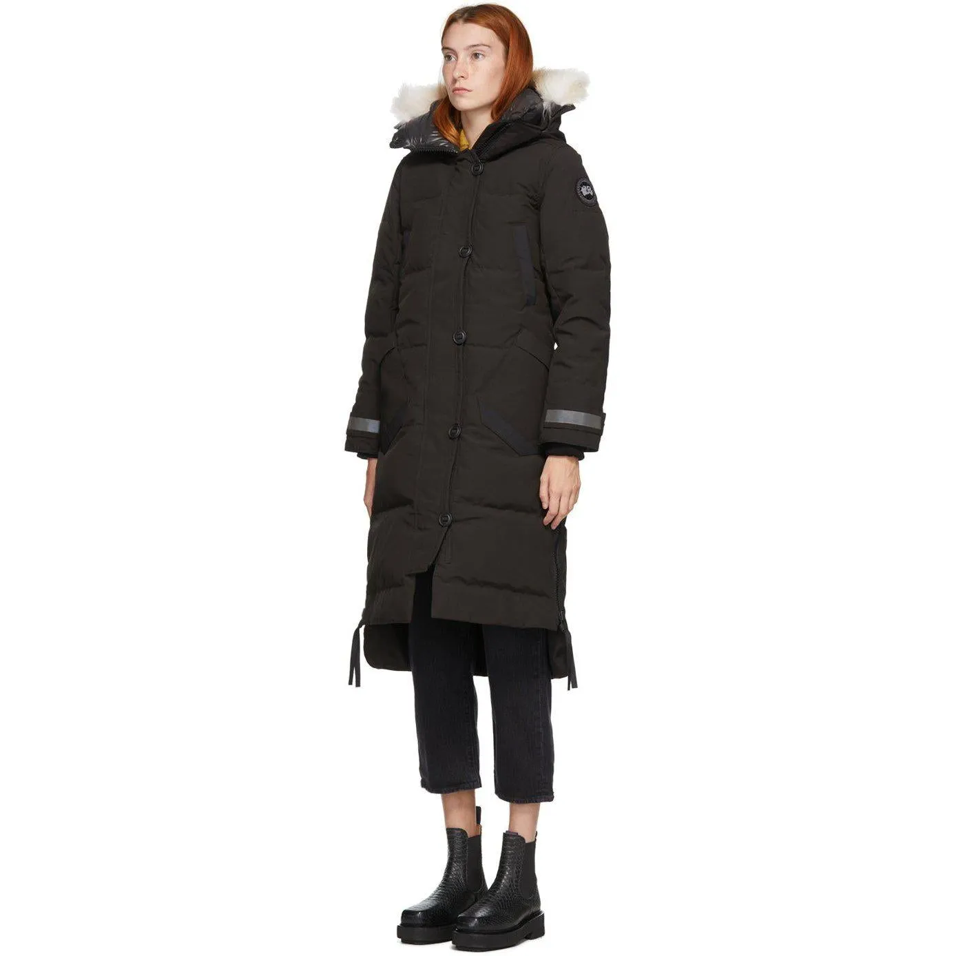 Canada Goose Black Down 'Black Label' Aldridge Parka