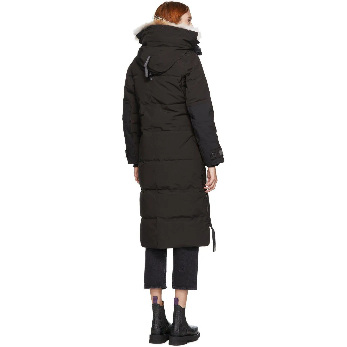 Canada Goose Black Down 'Black Label' Aldridge Parka