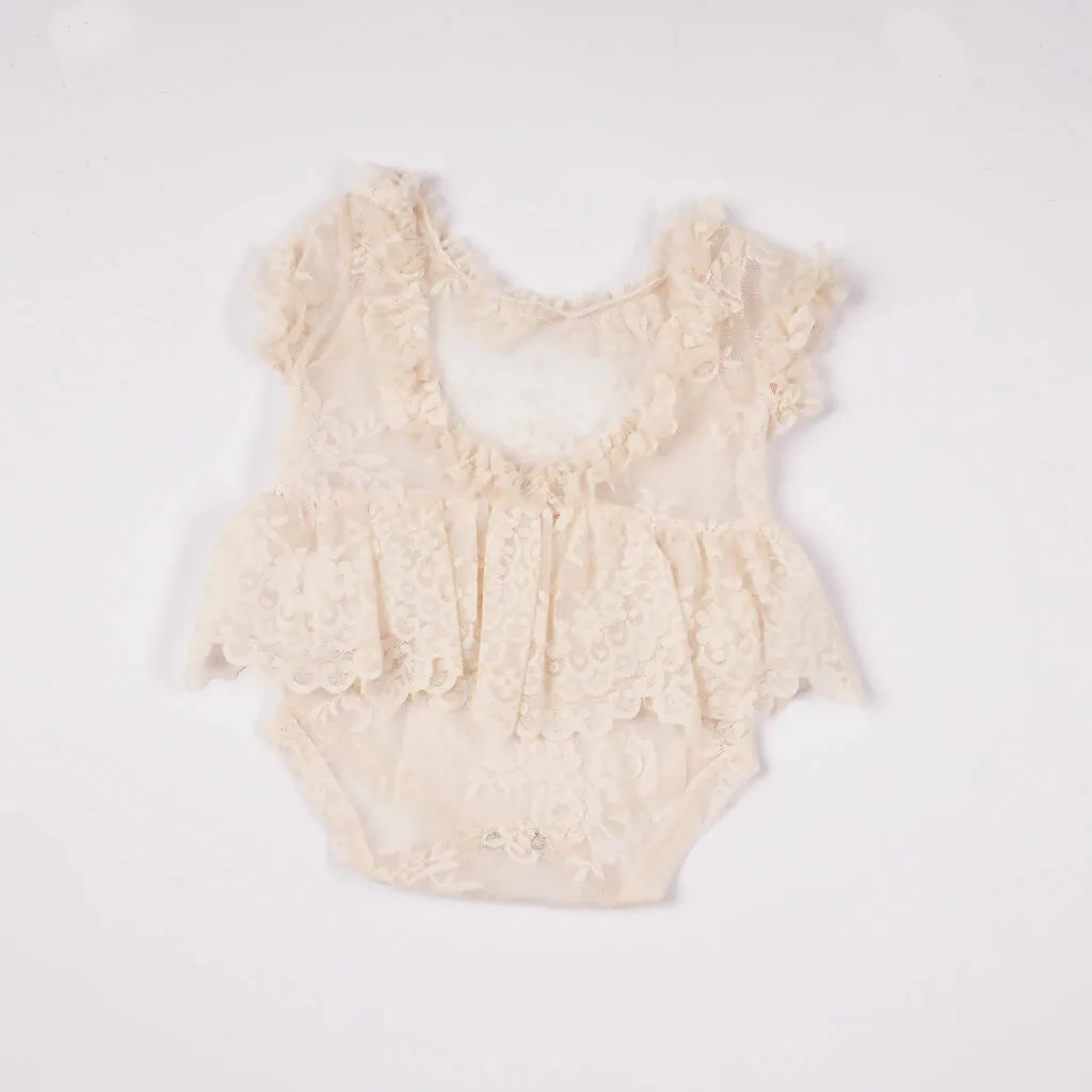CASA BANANA Little Princess Romper Set