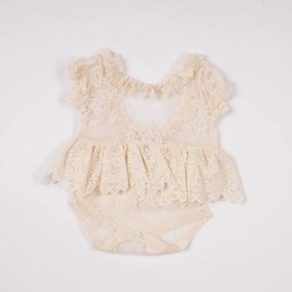 CASA BANANA Little Princess Romper Set