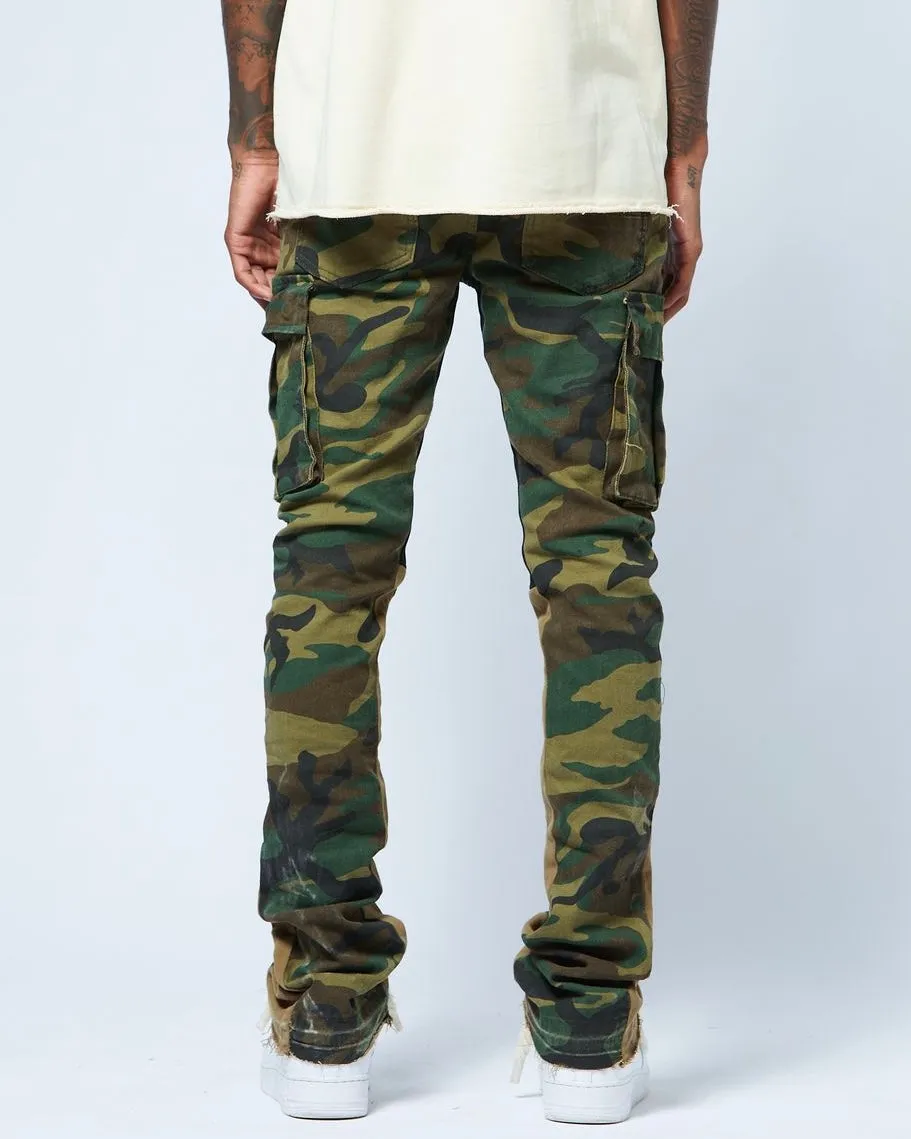 Commando Camo Flare Jean