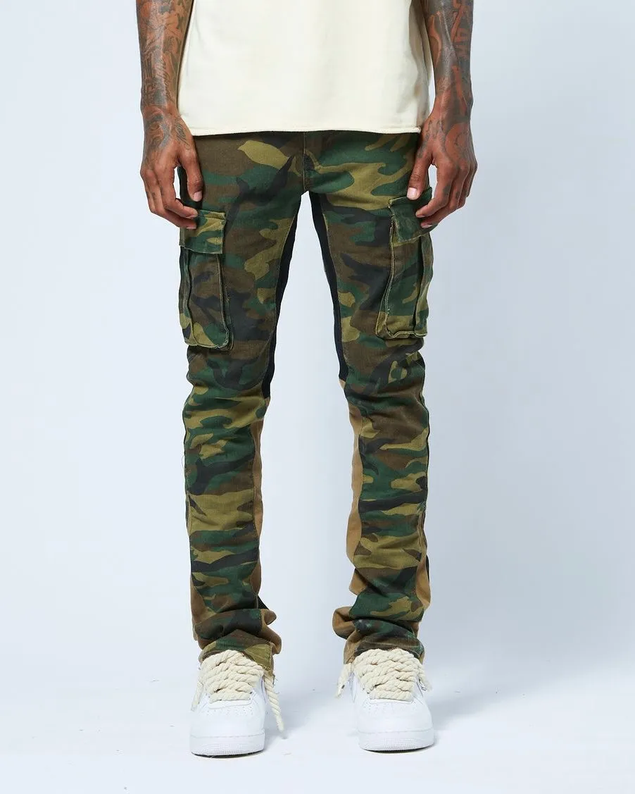 Commando Camo Flare Jean
