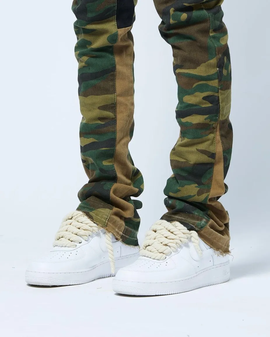Commando Camo Flare Jean