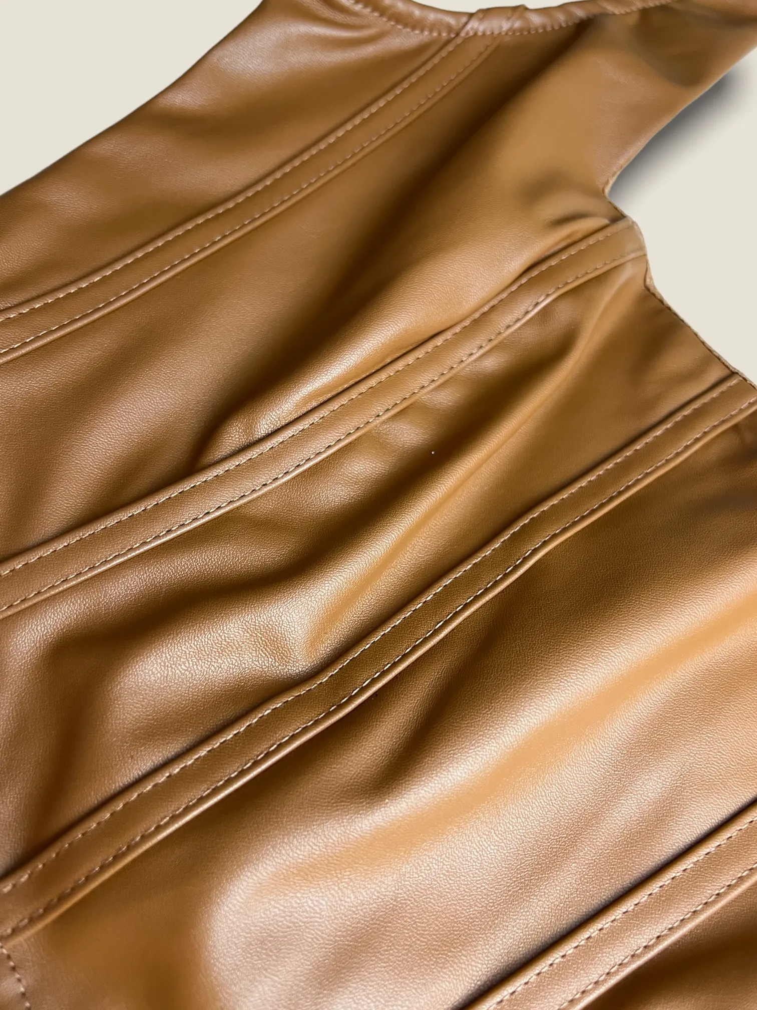 Dangerous Duo Midi Skirt Set - Camel