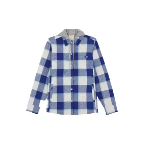 Dickies Womens Flannel Quilted Shirt Jacket