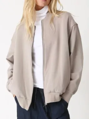 Electric & Rose Trent Bomber in Taupe