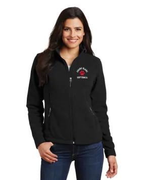 Grand Blanc Softball Fleece Full Zip Jacket