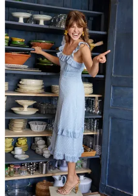 Hope & Ivy Elea Dress Powder Blue