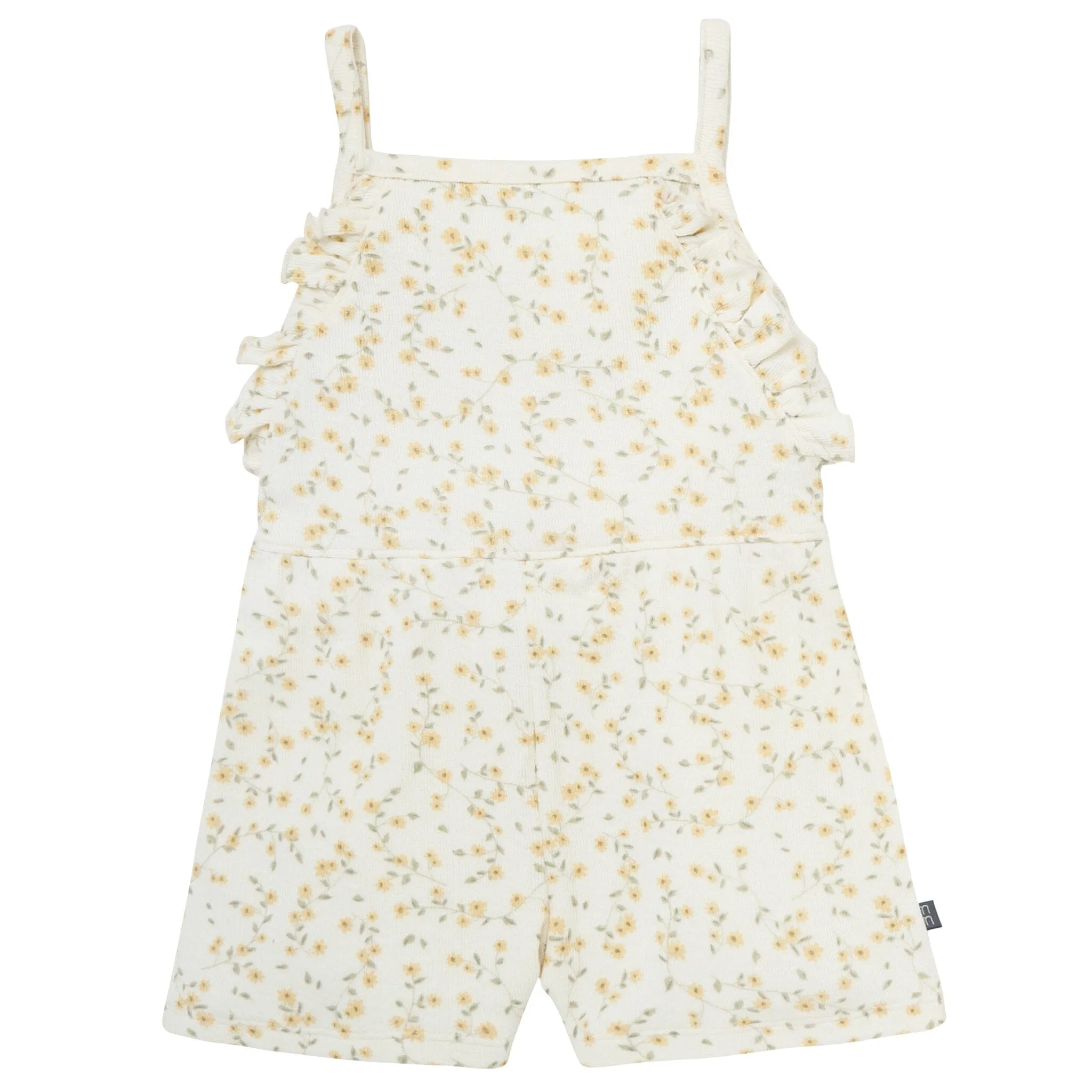 Infant & Toddler Girls Ivory Vines Ruffle Romper