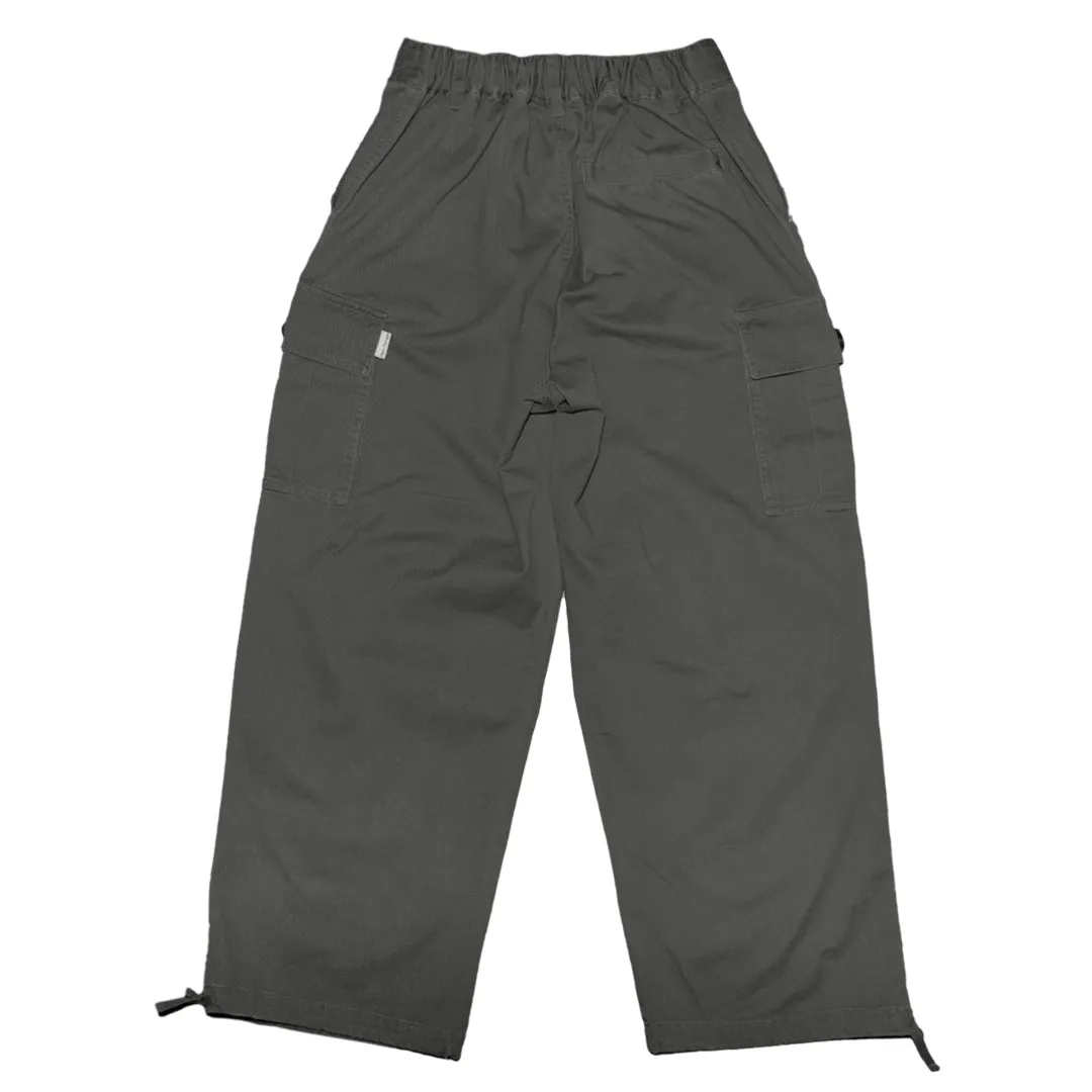 KNEE PLEATED CARGO PANTS