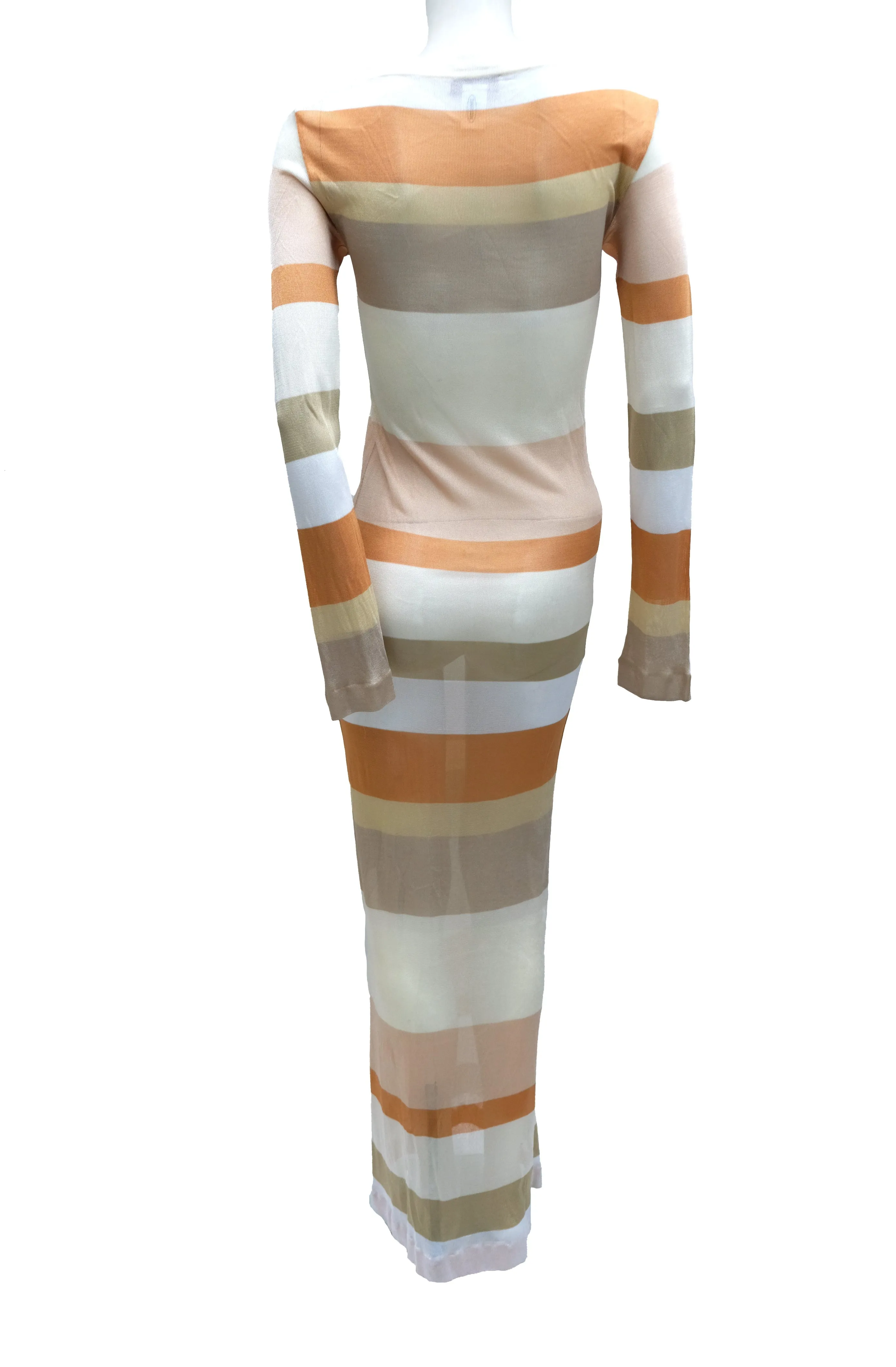 Missoni tricot striped maxi dress, UK10