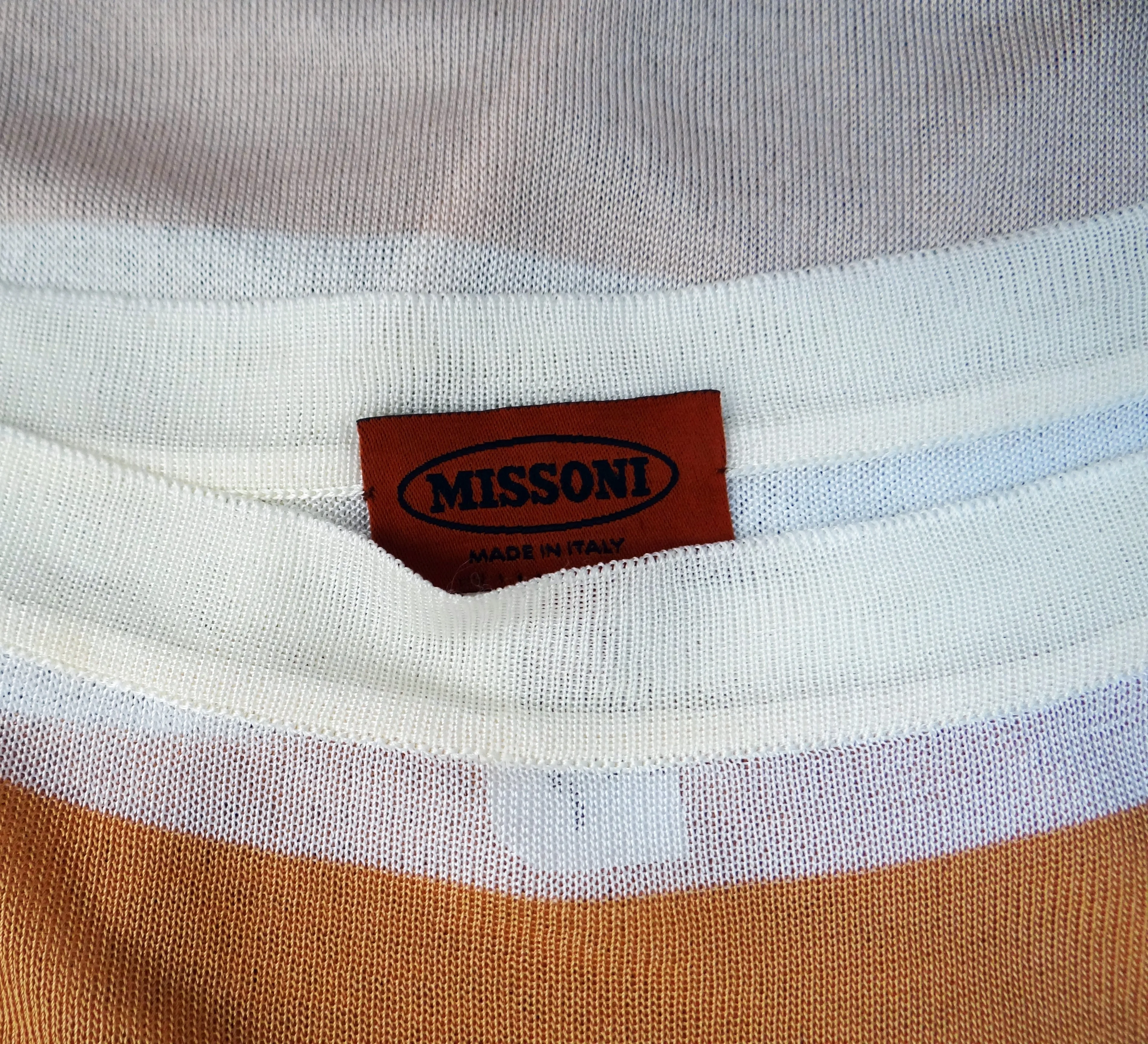 Missoni tricot striped maxi dress, UK10