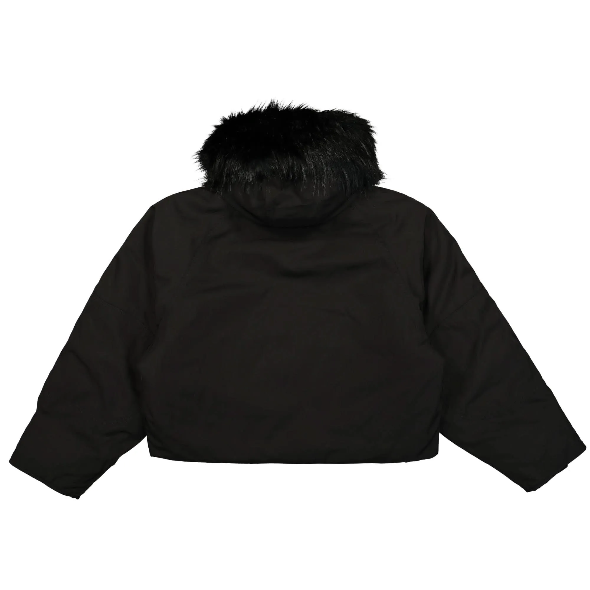 Nylon Logo Parka