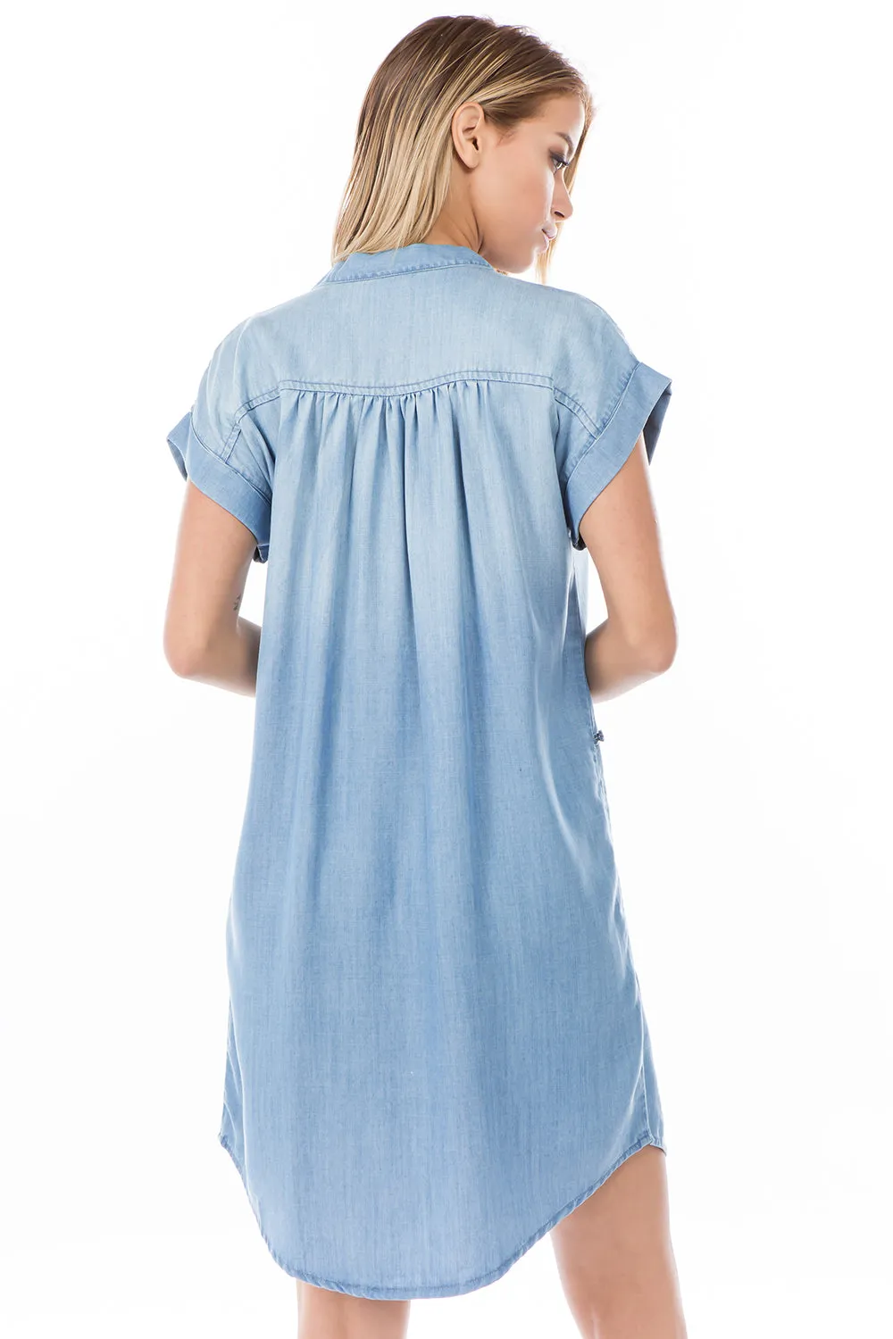 Pocket Shirt Dress