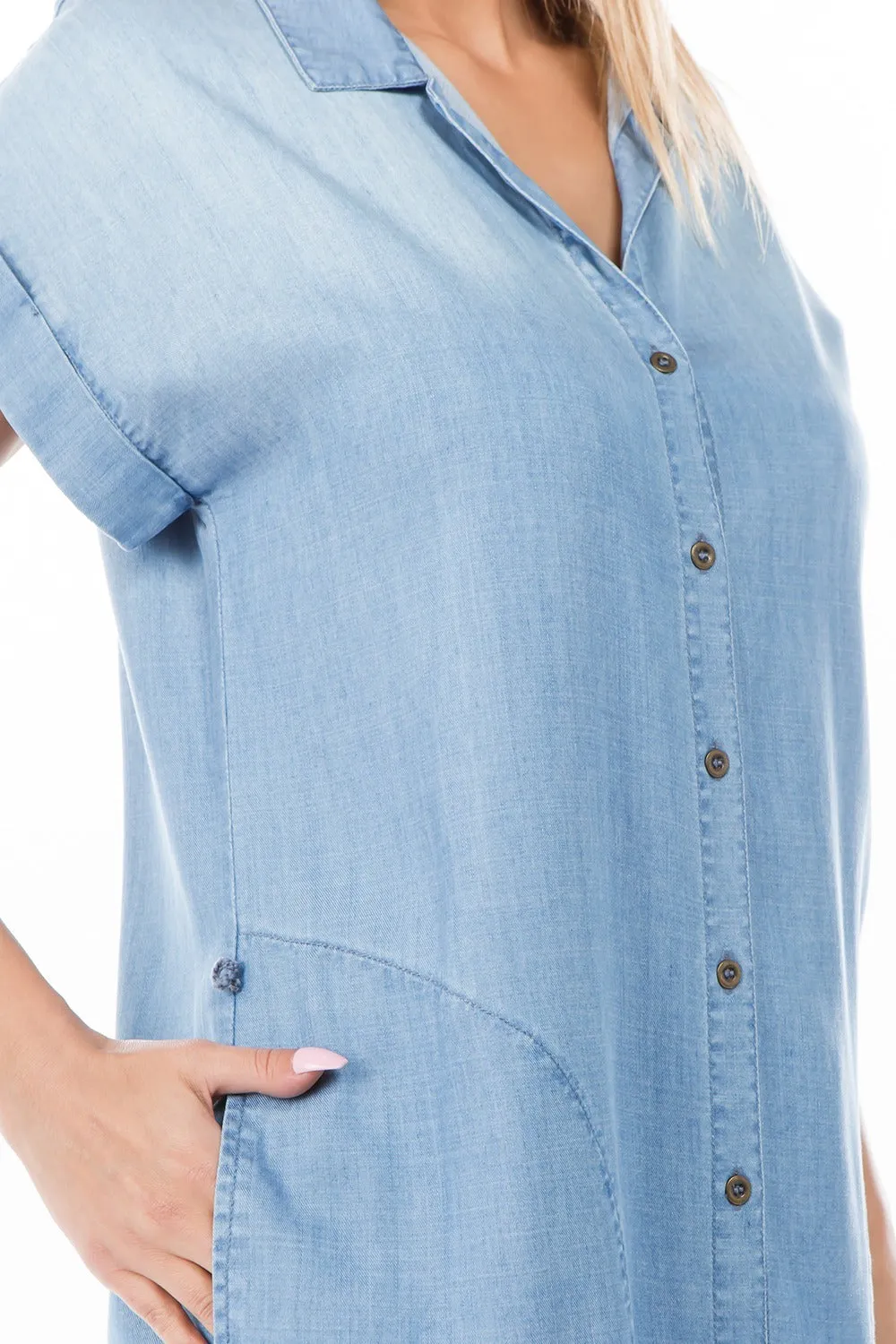 Pocket Shirt Dress