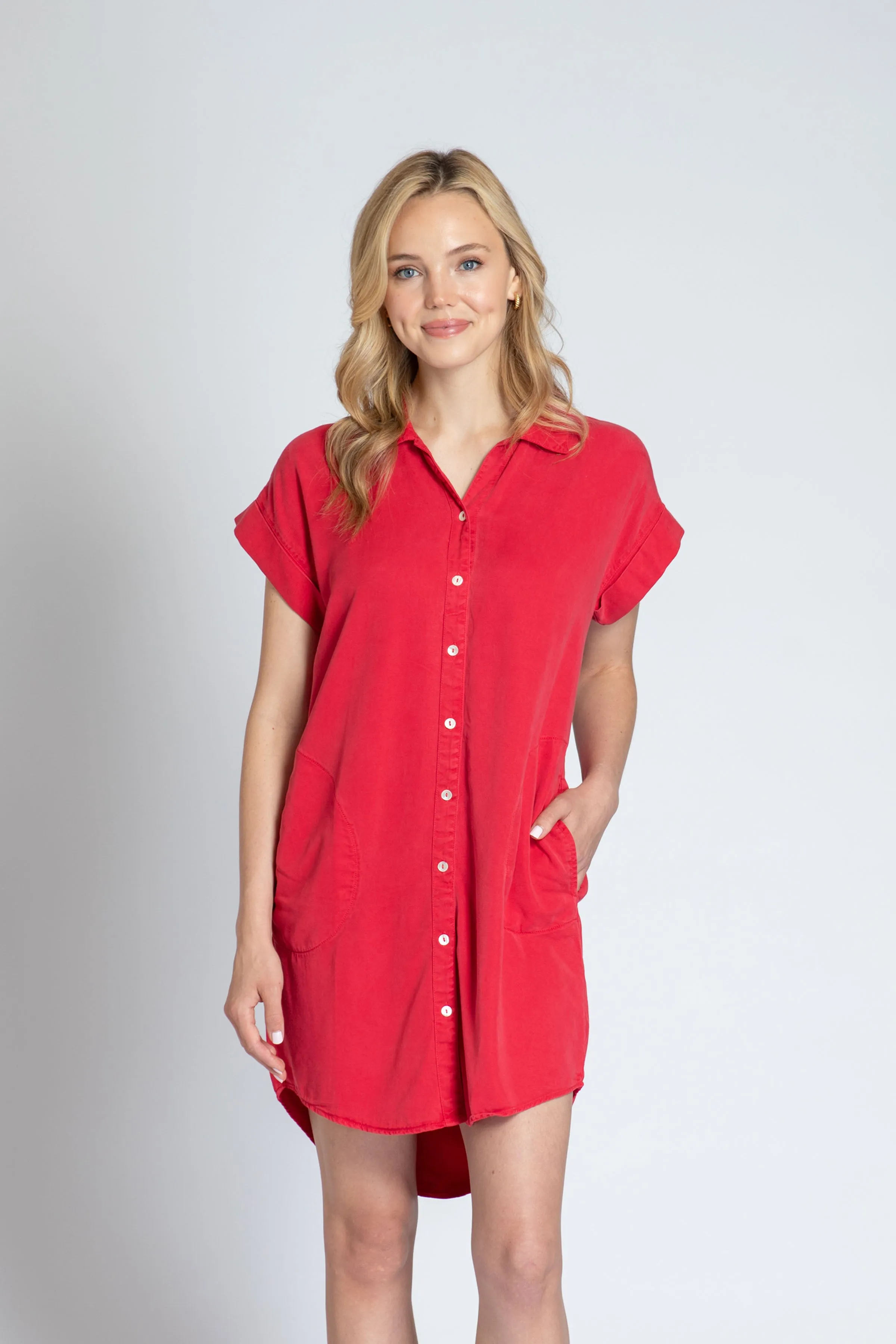 Pocket Shirt Dress