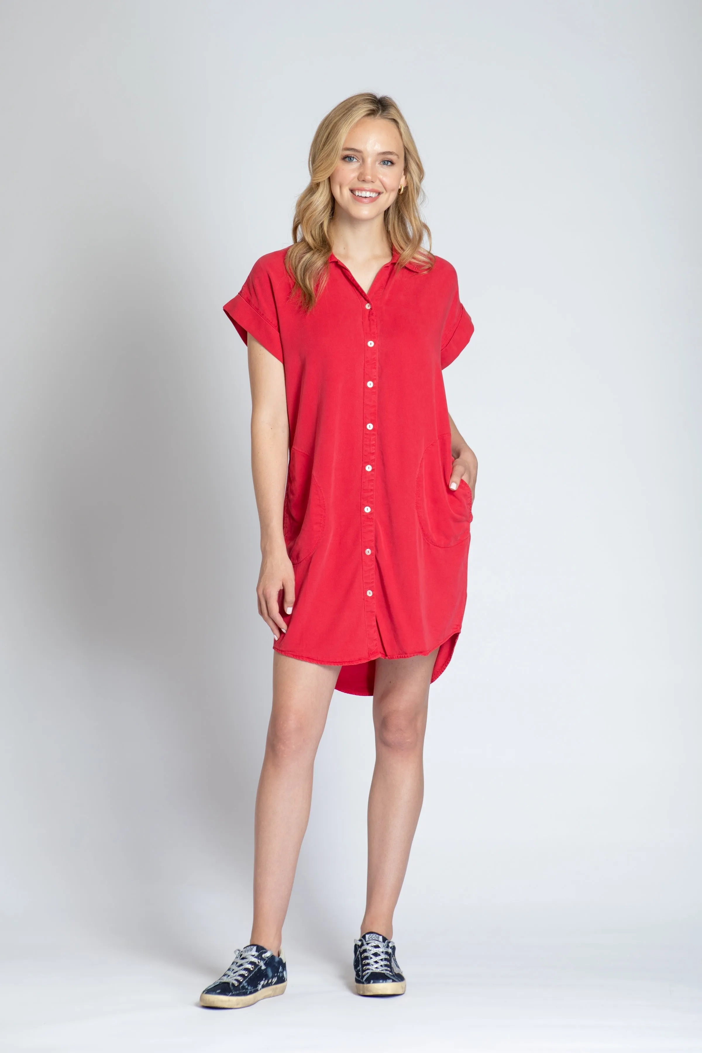 Pocket Shirt Dress