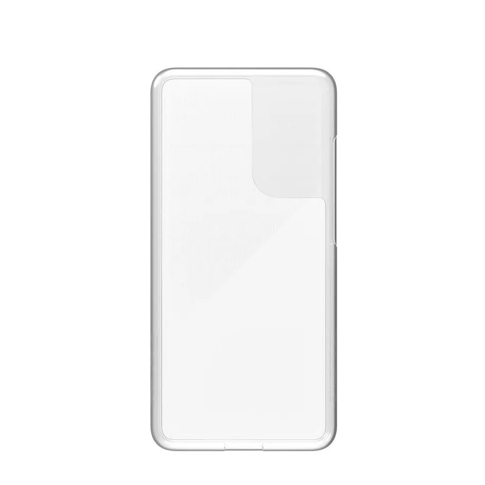 Quad Lock - Samsung Galaxy S20 FE / S20 FE 5G Outdoor Soft Cover Rubber Protective Case Poncho (QLC-PON-GS20FE) - Transparent