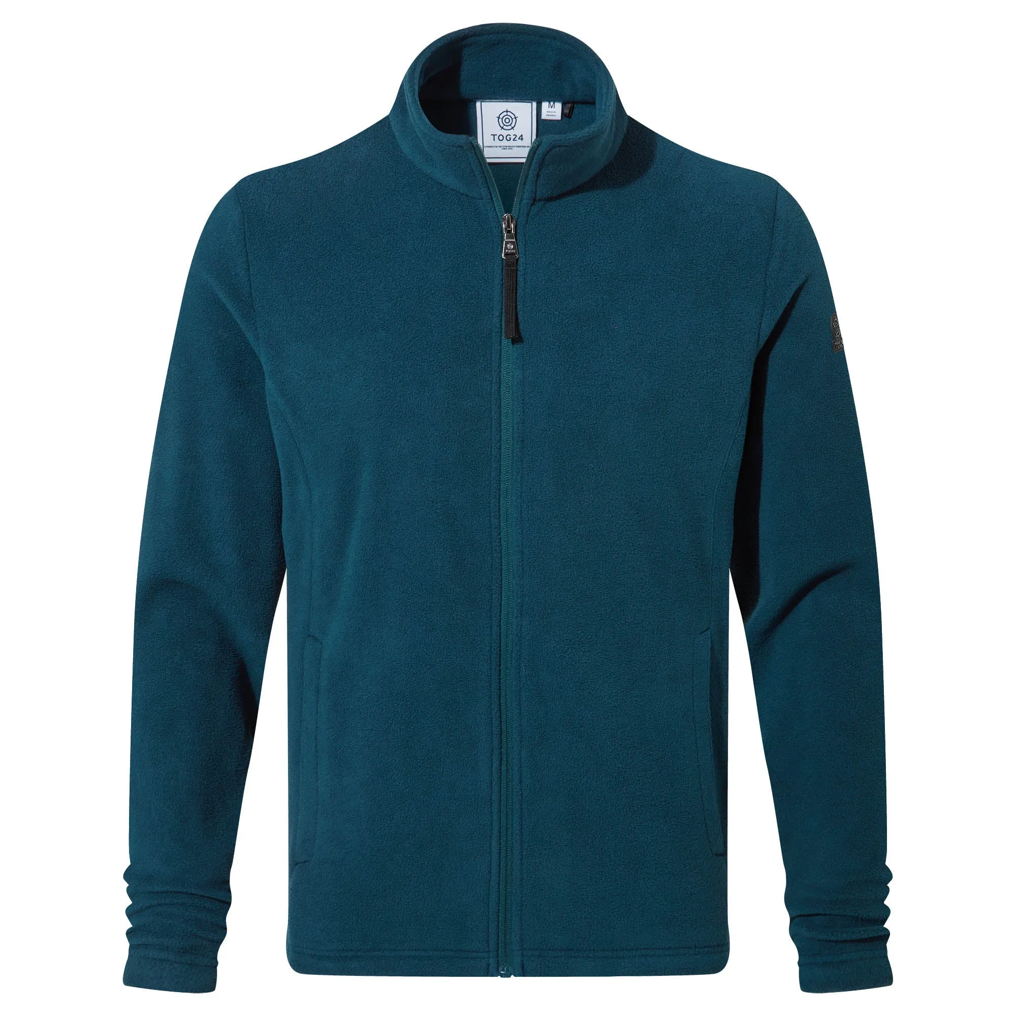 Revive Mens Fleece Jacket - Petrol Green