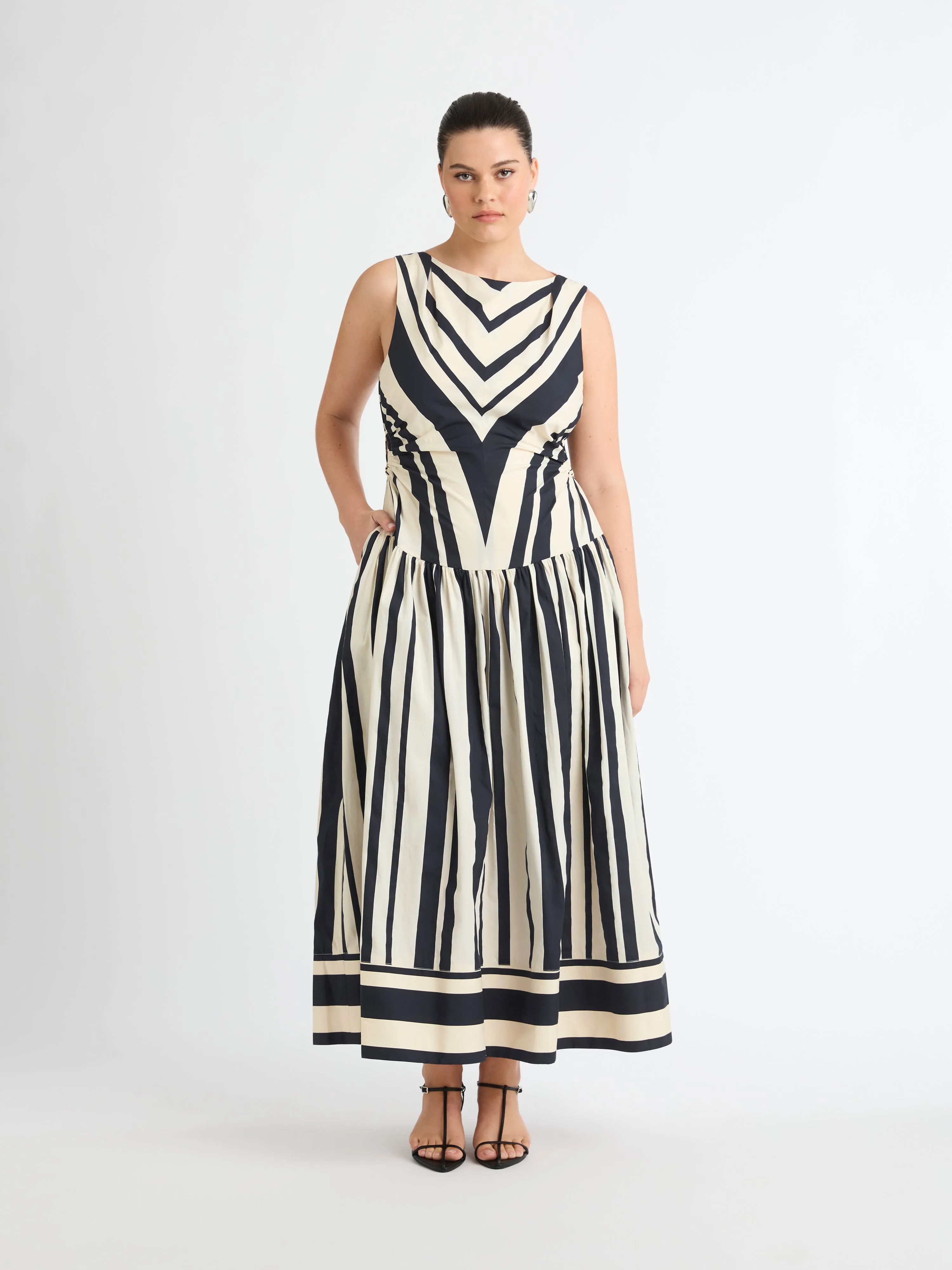 RIVIERA STRIPE DRESS