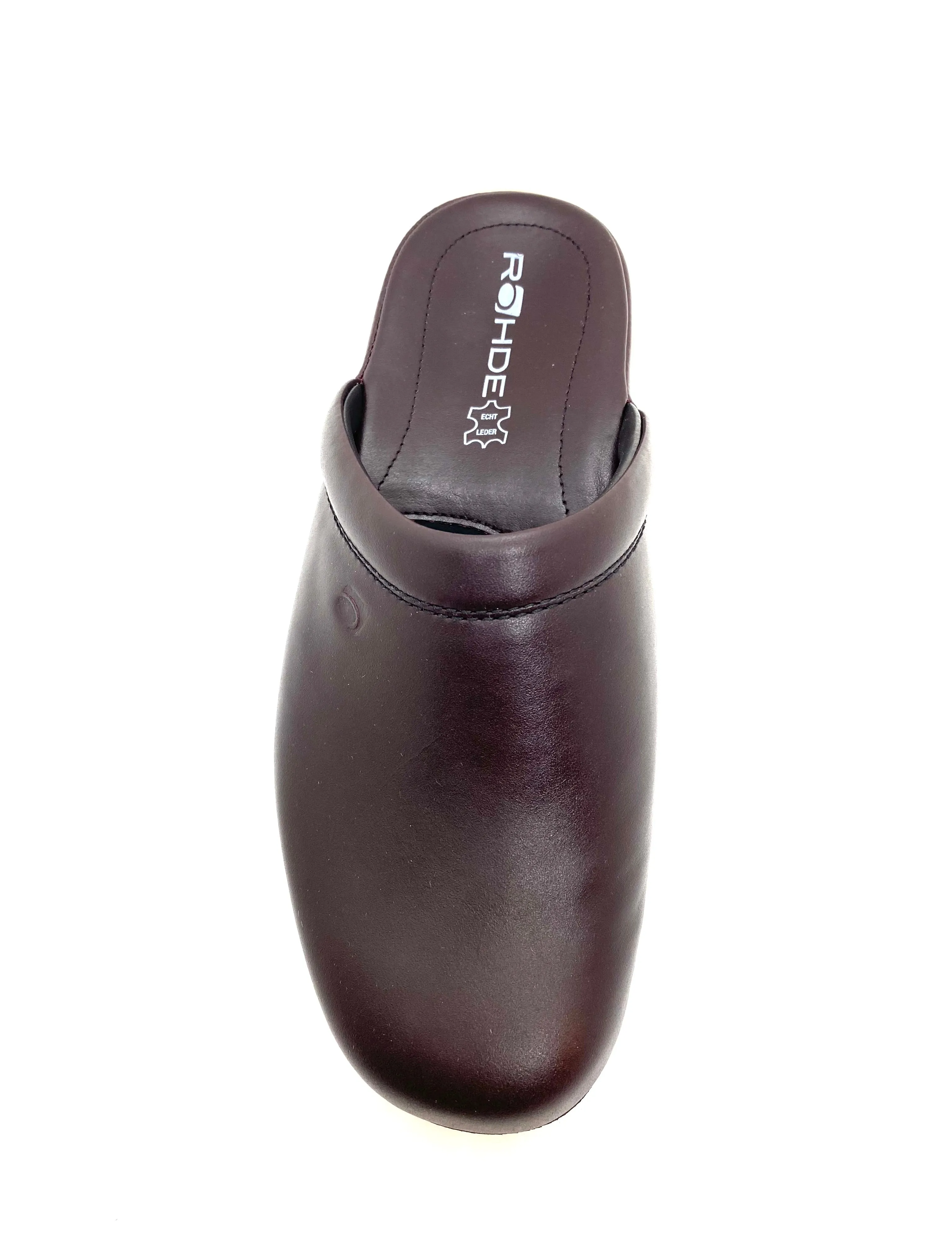 Rohde Men's Backless Leather Slipper