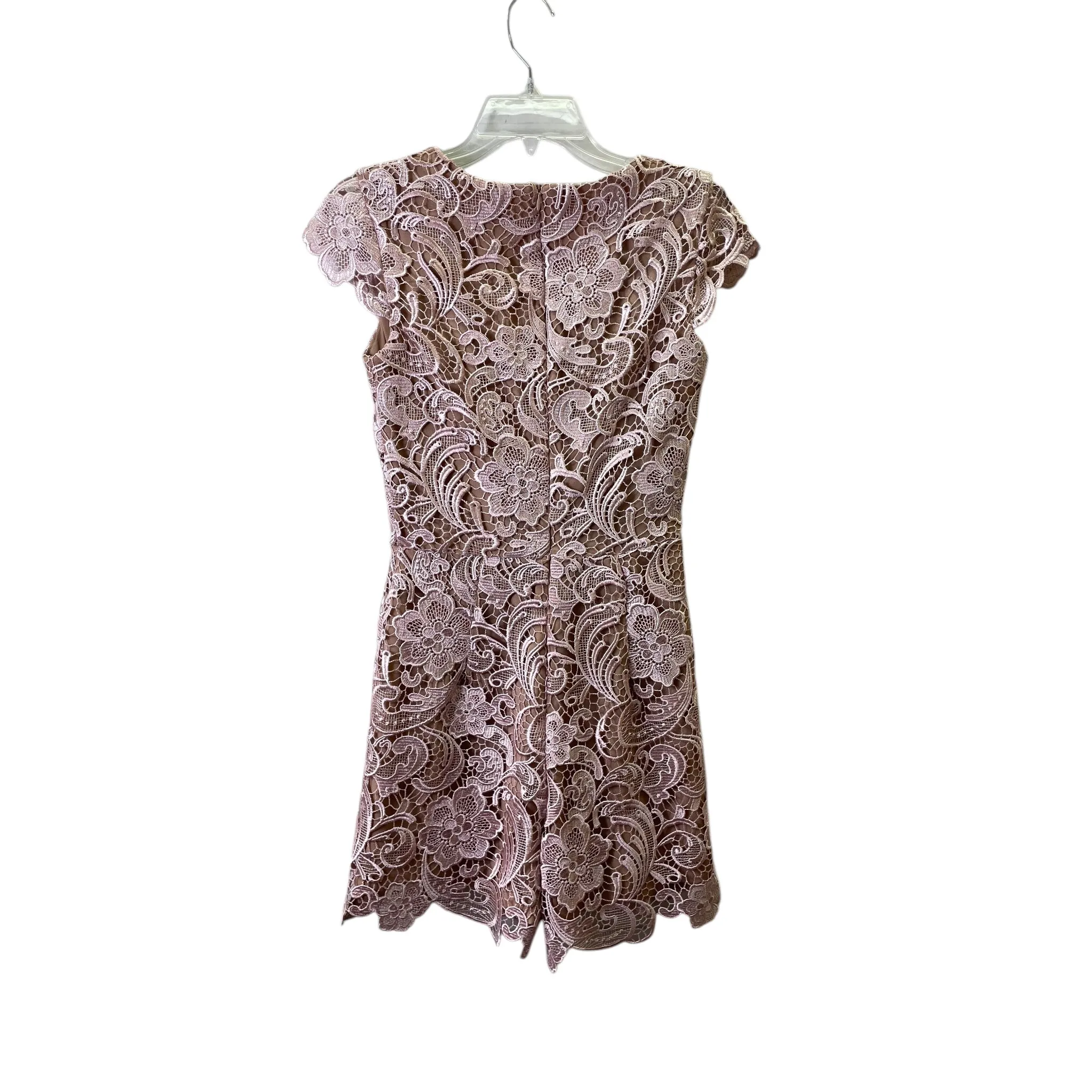 Romper By Dress The Population In Pink, Size:S
