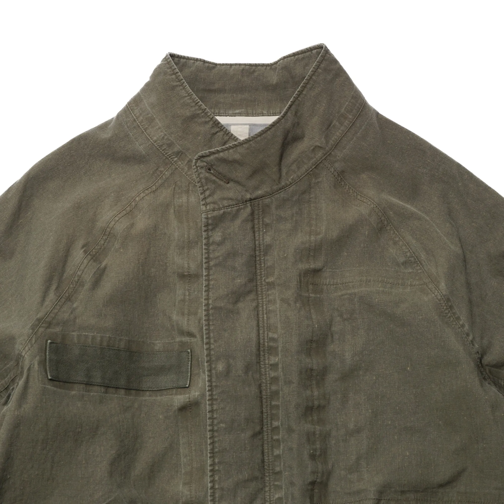 SIX-FIVE FISHTAIL PARKA 3L DMGD "OLIVE"