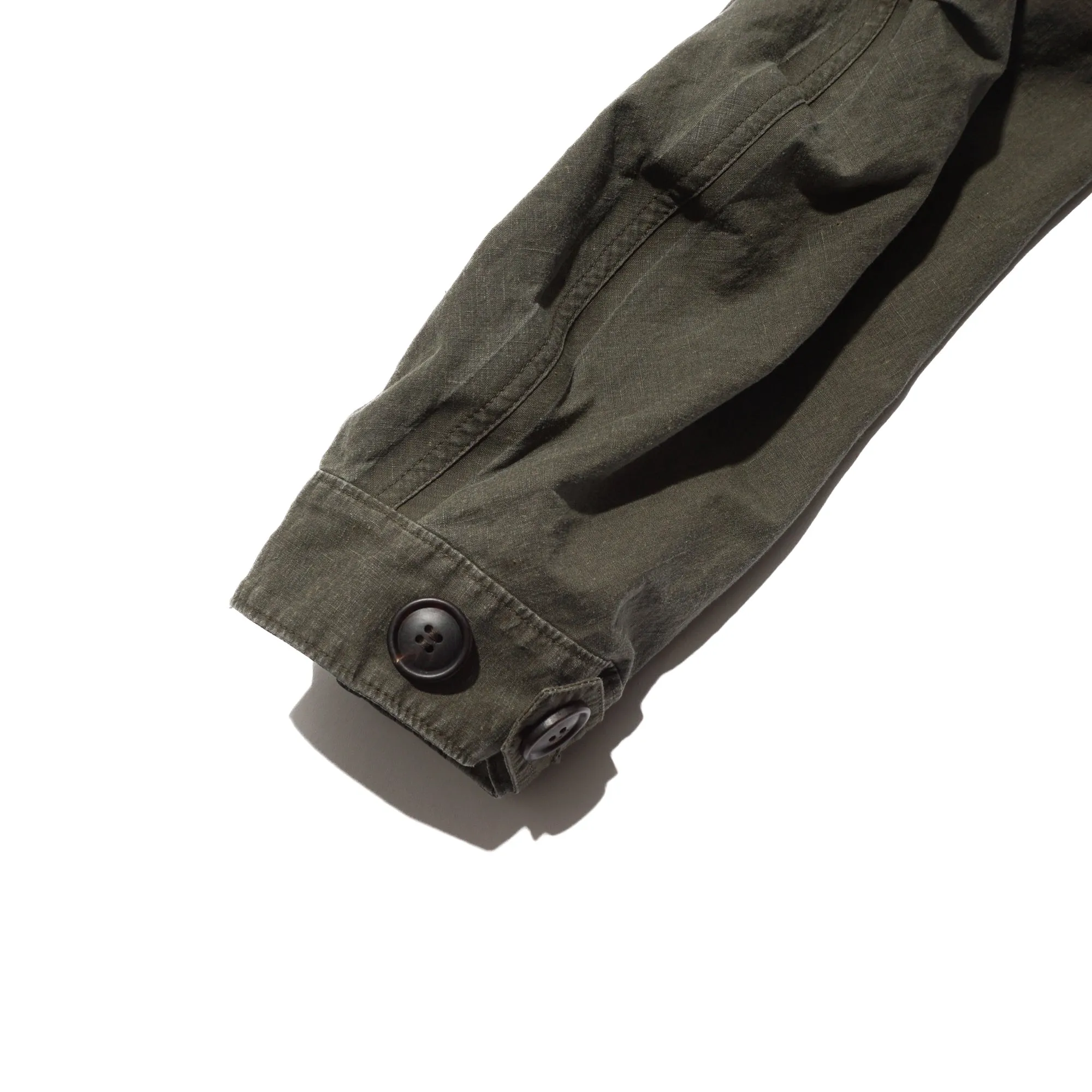 SIX-FIVE FISHTAIL PARKA 3L DMGD "OLIVE"