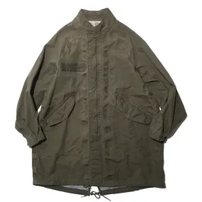 SIX-FIVE FISHTAIL PARKA 3L DMGD "OLIVE"