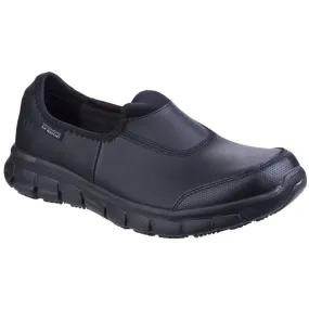 Skechers Sure Track Slip Resistant Slip On Occupational Shoe