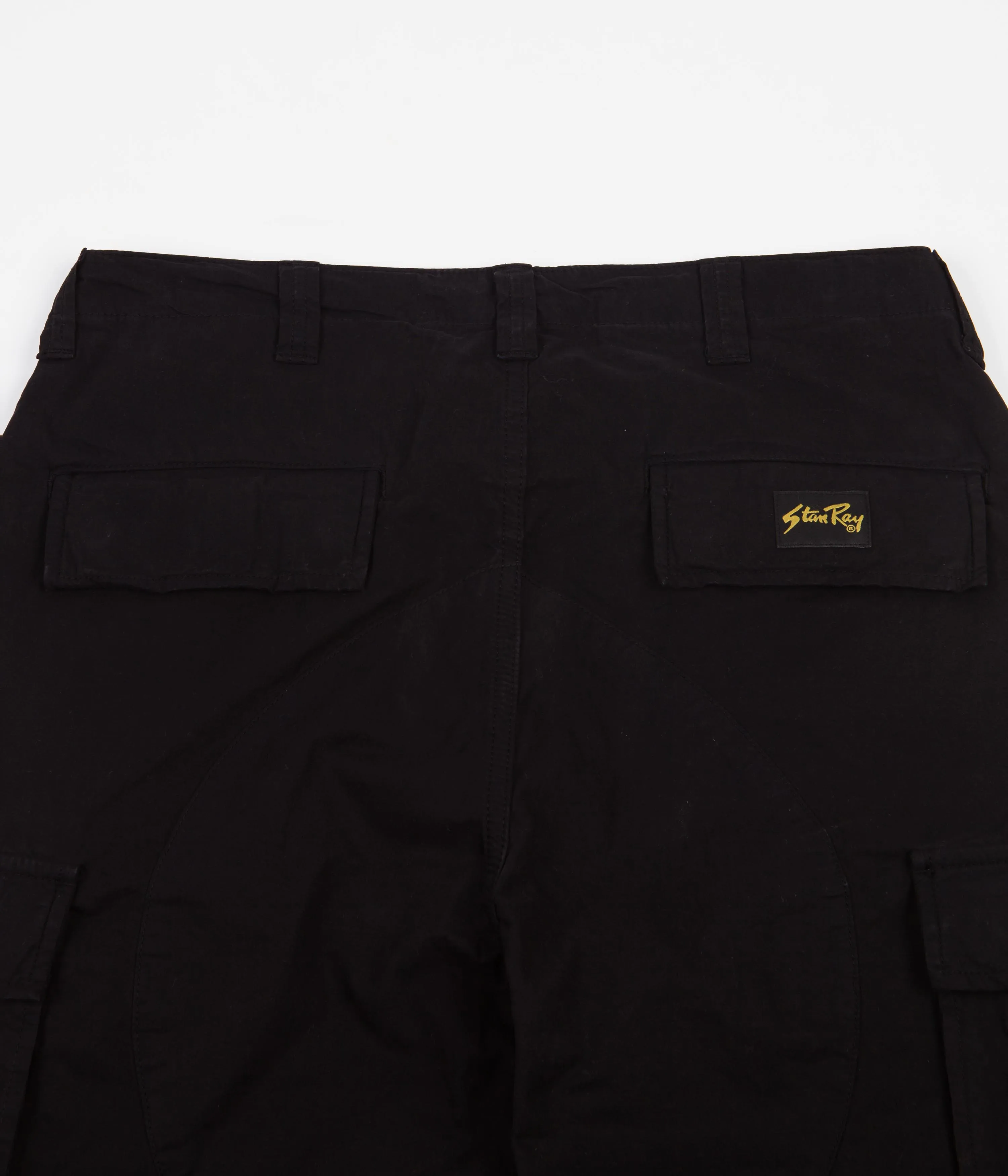 Stan Ray Cargo Pants - Black Poplin