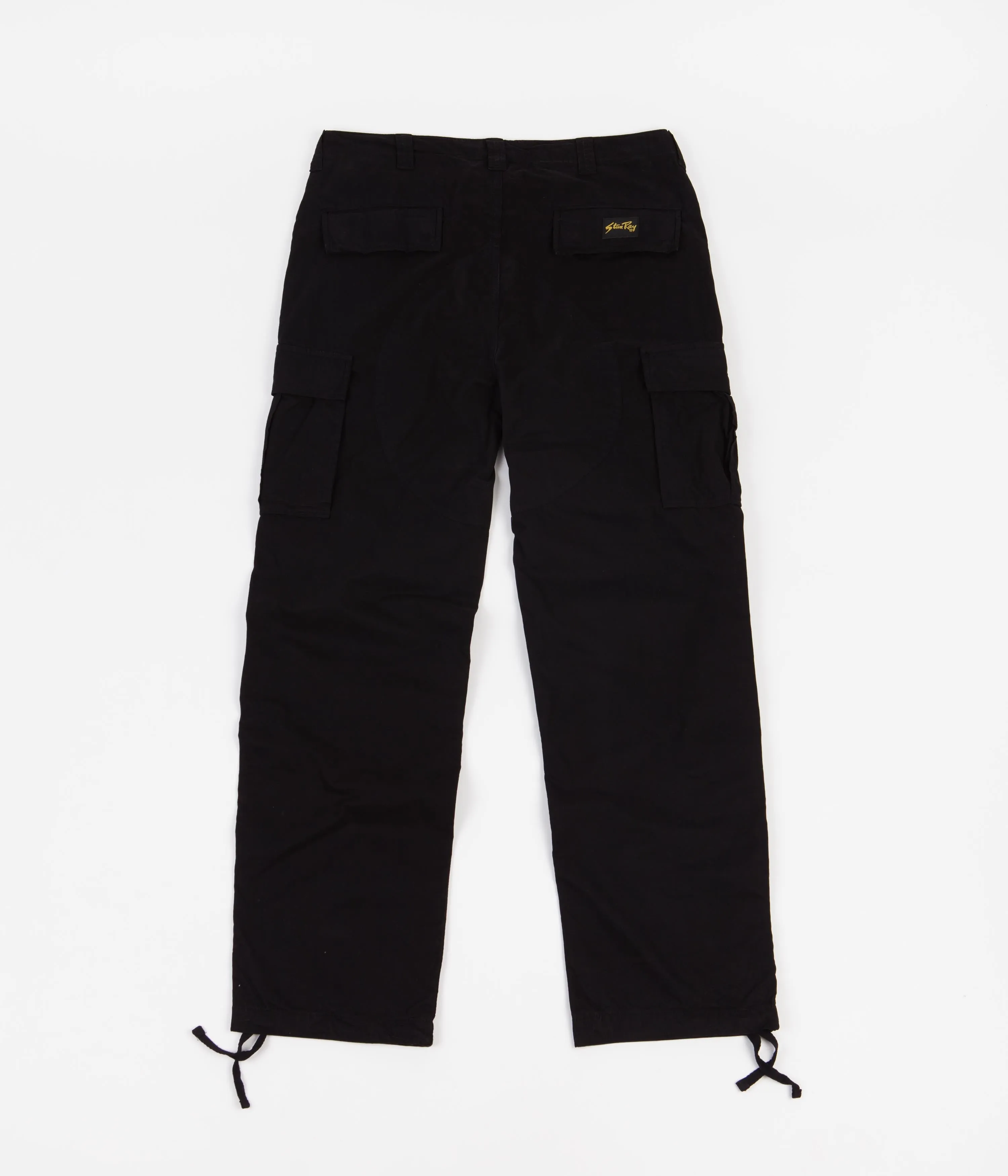 Stan Ray Cargo Pants - Black Poplin