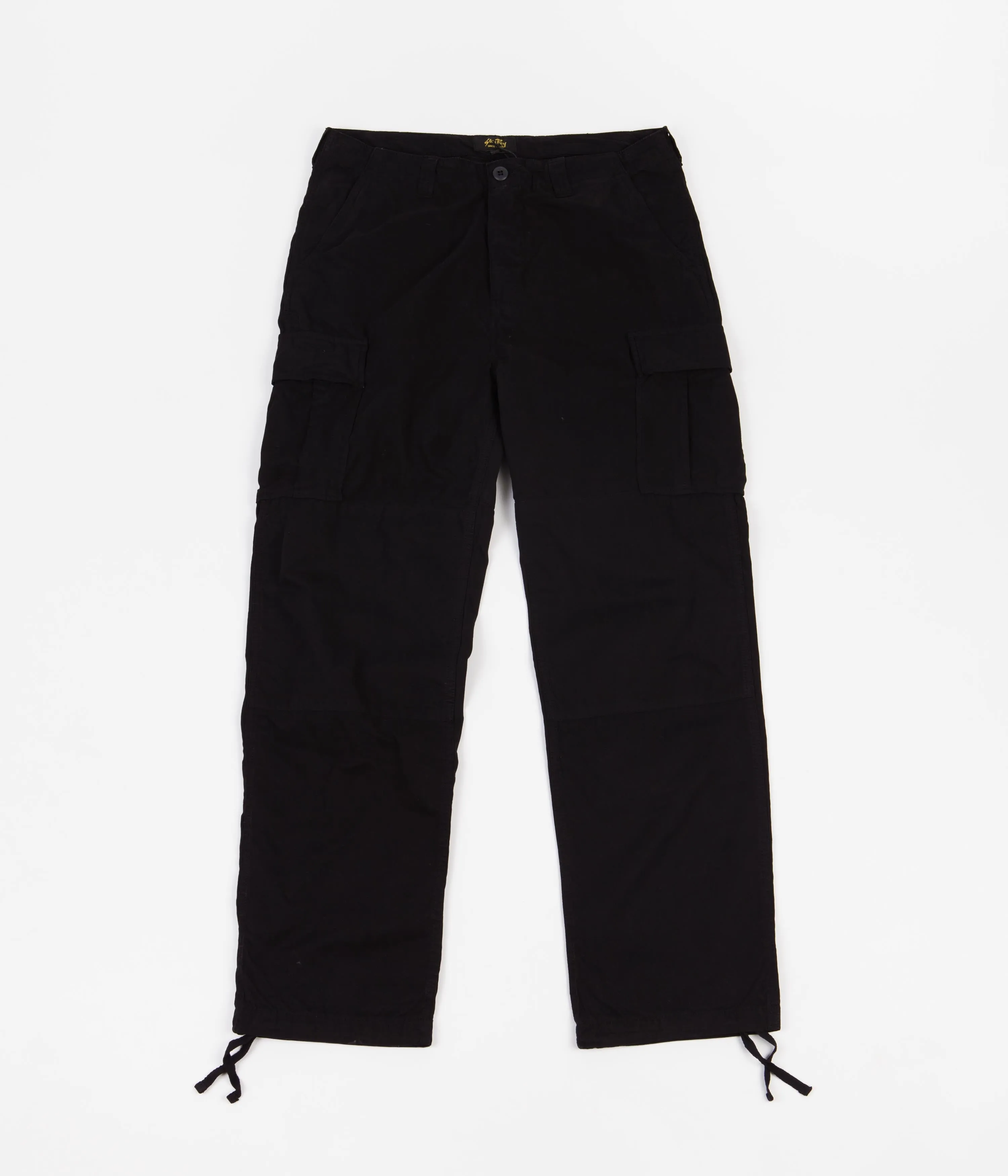 Stan Ray Cargo Pants - Black Poplin