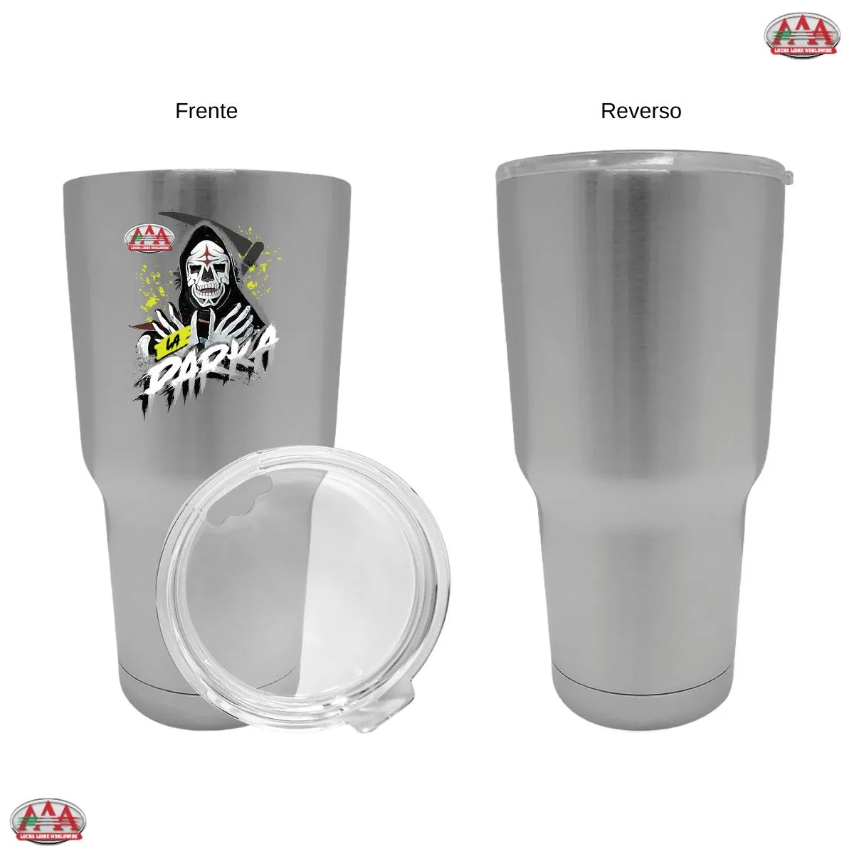 Termo 30 Oz Lucha Libre AAA La Parka