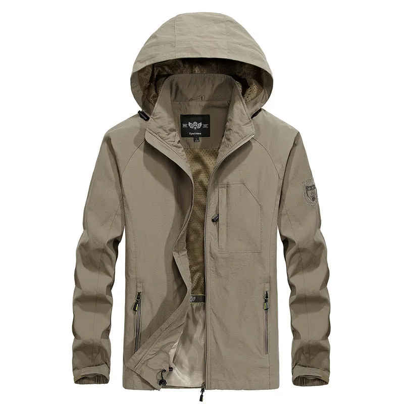 Tommy™ leger stijl waterdicht winddicht met rits parka winterjas