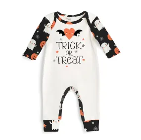 Trick or Treat Lap Shoulder Romper