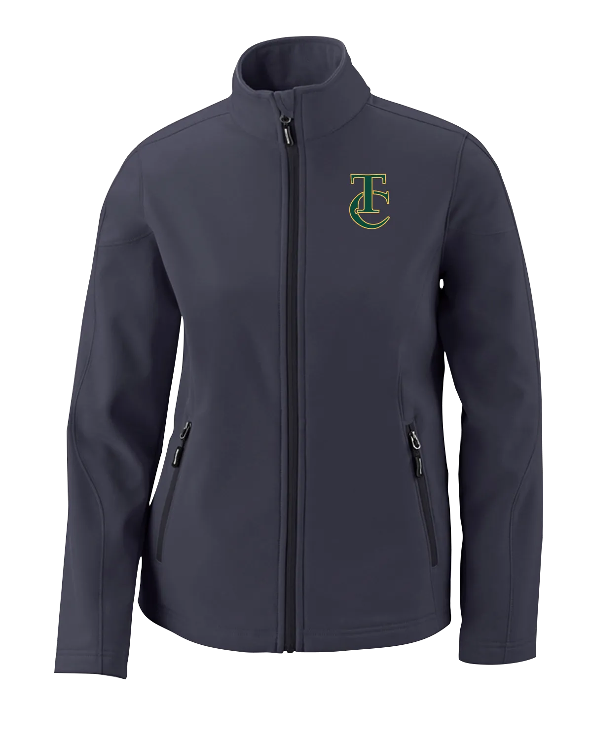 Turtle Club Ladies Soft Shell Jacket with Embroidered Logo