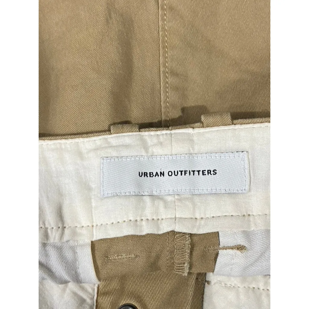 URBAN OUTFITTERS Men's Tan Regular-Fit Cargo Pants SZ 32