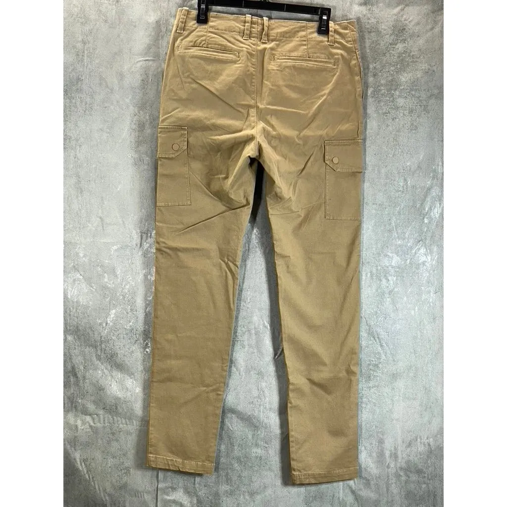 URBAN OUTFITTERS Men's Tan Regular-Fit Cargo Pants SZ 32