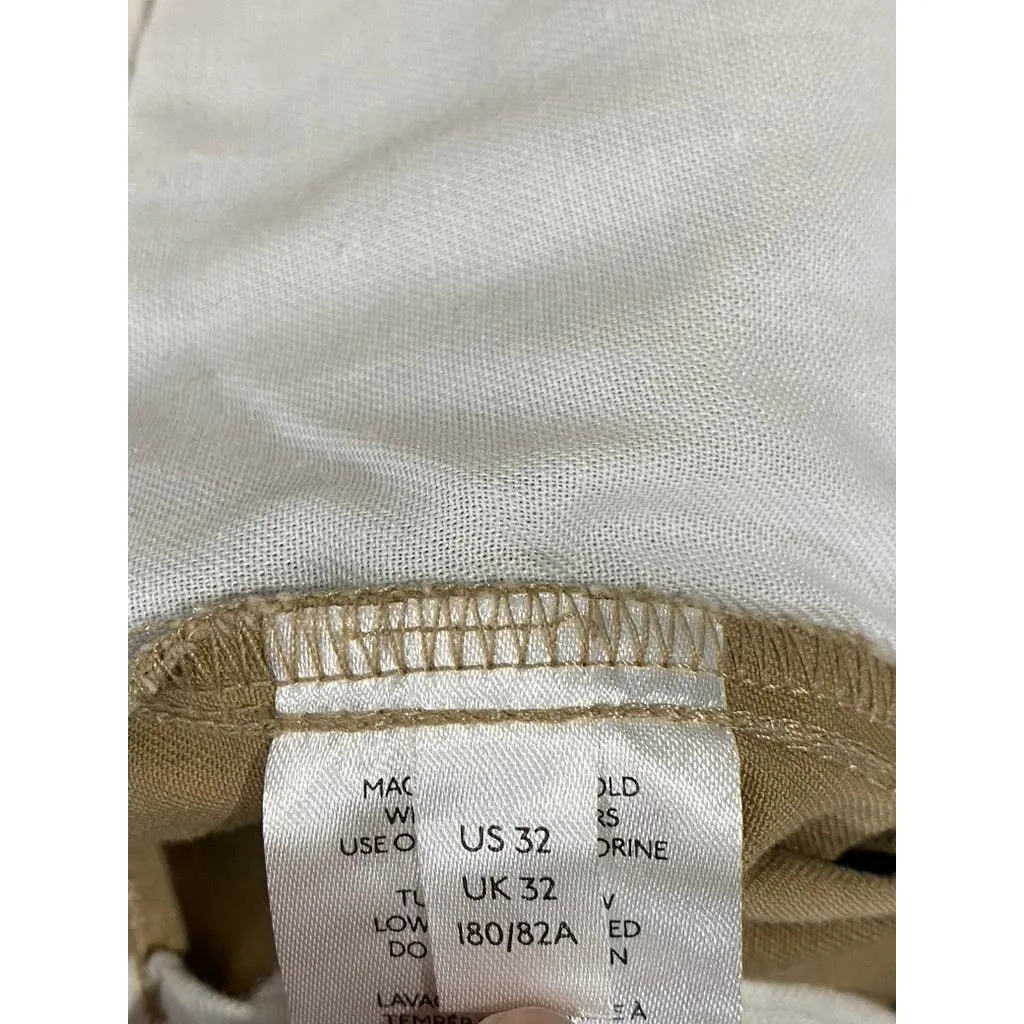 URBAN OUTFITTERS Men's Tan Regular-Fit Cargo Pants SZ 32