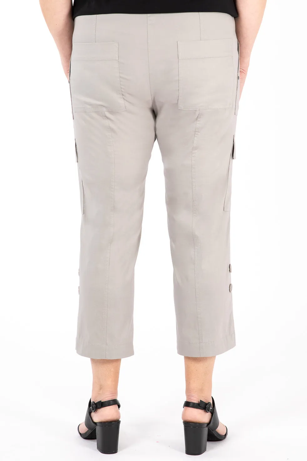 VIBE STRETCH 7/8 ROLL UP CARGO PANT