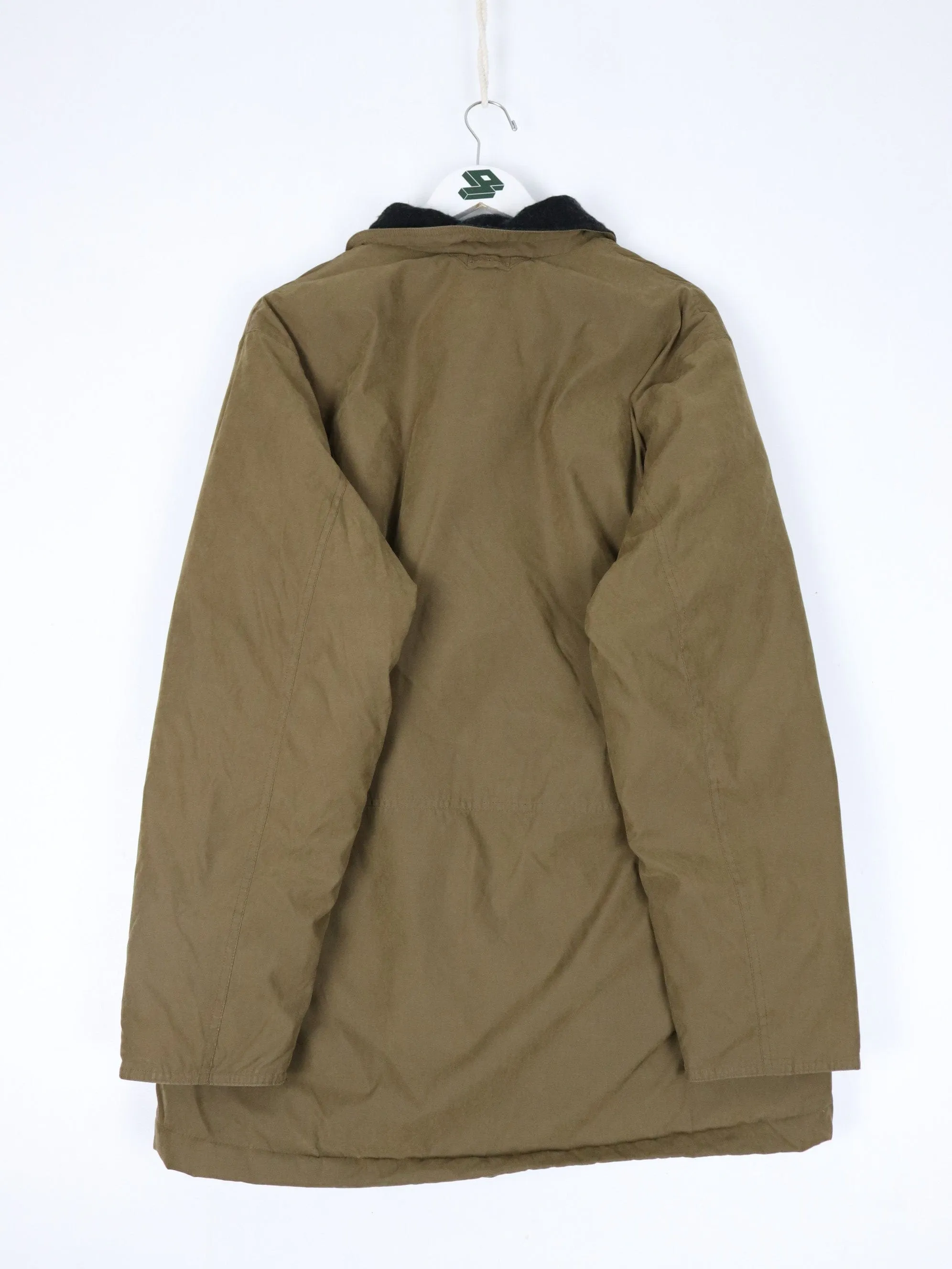 Vintage Bill Blass Jacket Mens Large Green Down Coat Parka