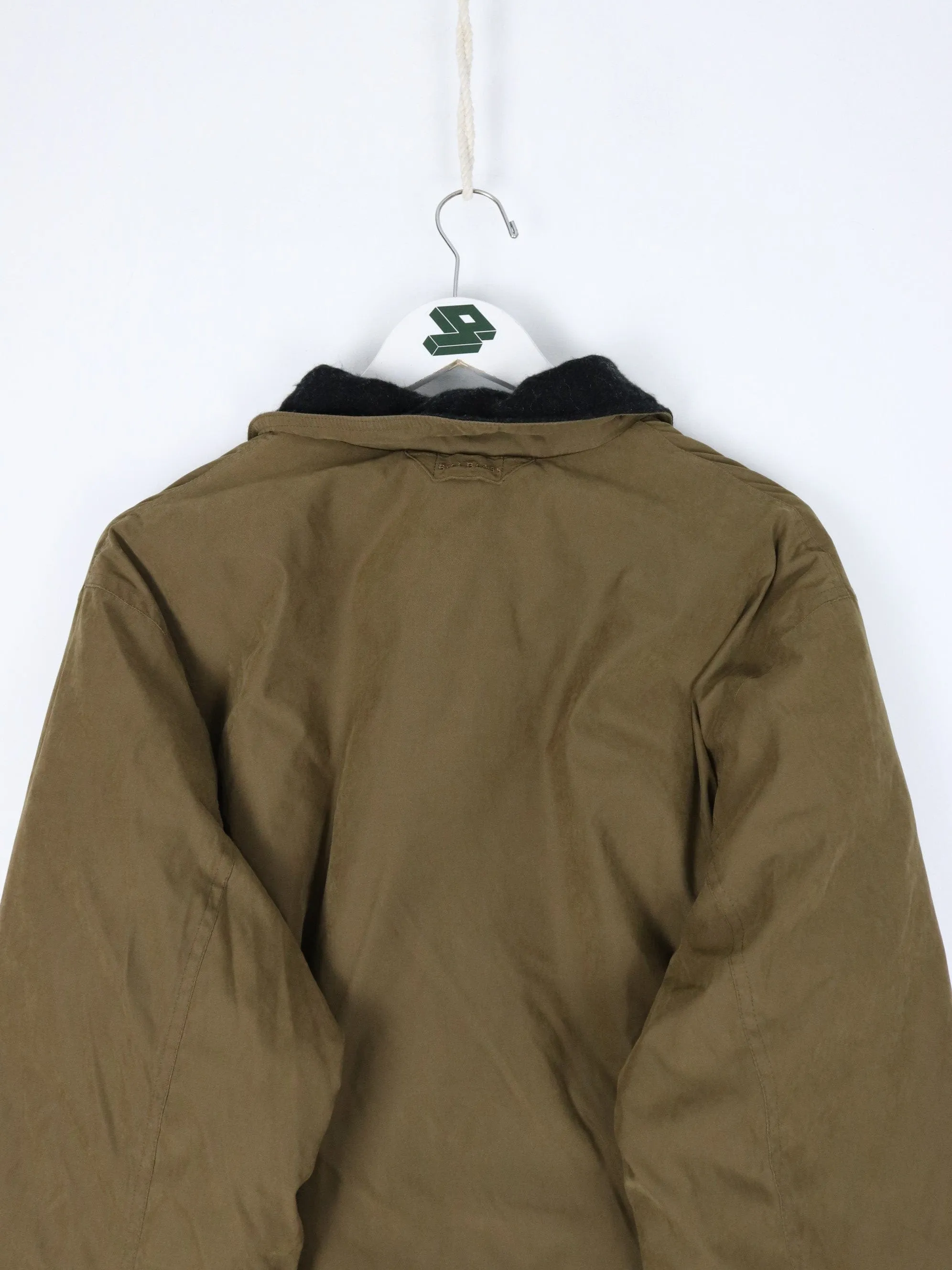 Vintage Bill Blass Jacket Mens Large Green Down Coat Parka