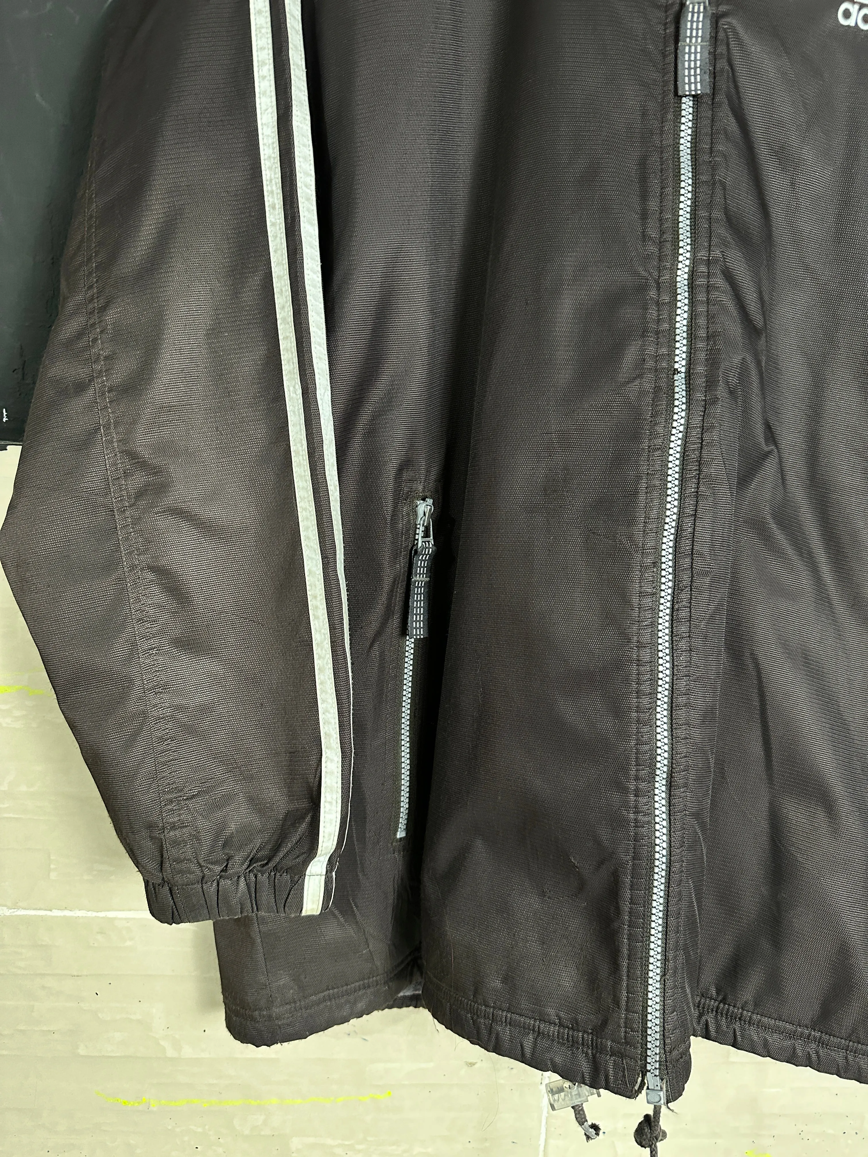 Vintage Fleece lined Adidas Jacket