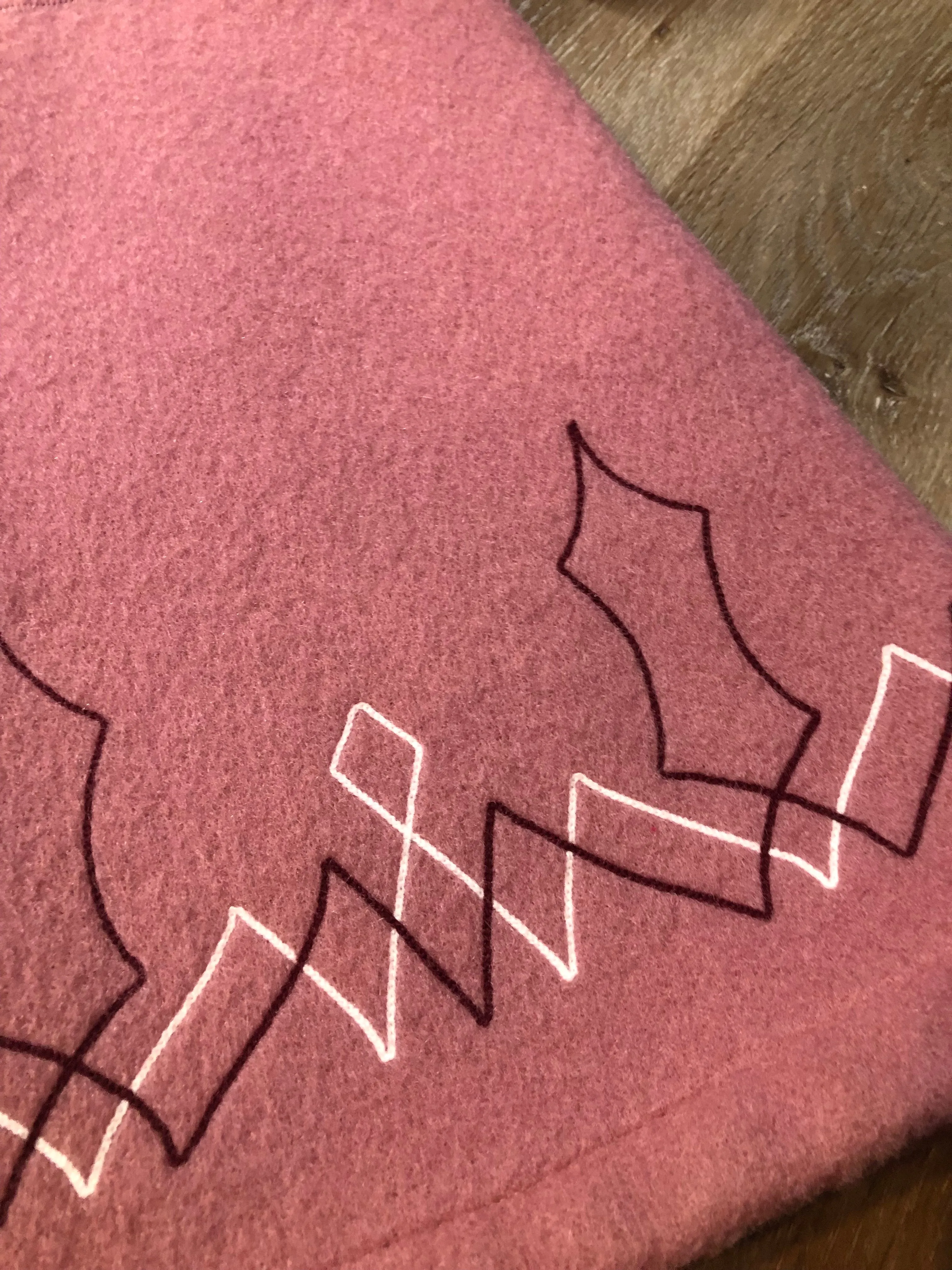 Vintage Hudson's Bay Company Pink Wool Parka with Fur Trimmed Hood, SOLD